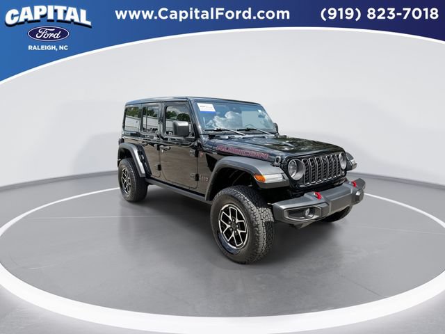 Used 2024 Jeep Wrangler Unlimited Rubicon w/ Technology Group AWD/4WD image 2
