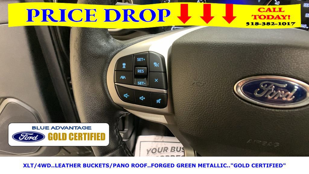 Certified 2022 Ford Explorer XLT w/ Equipment Group 202A image 38