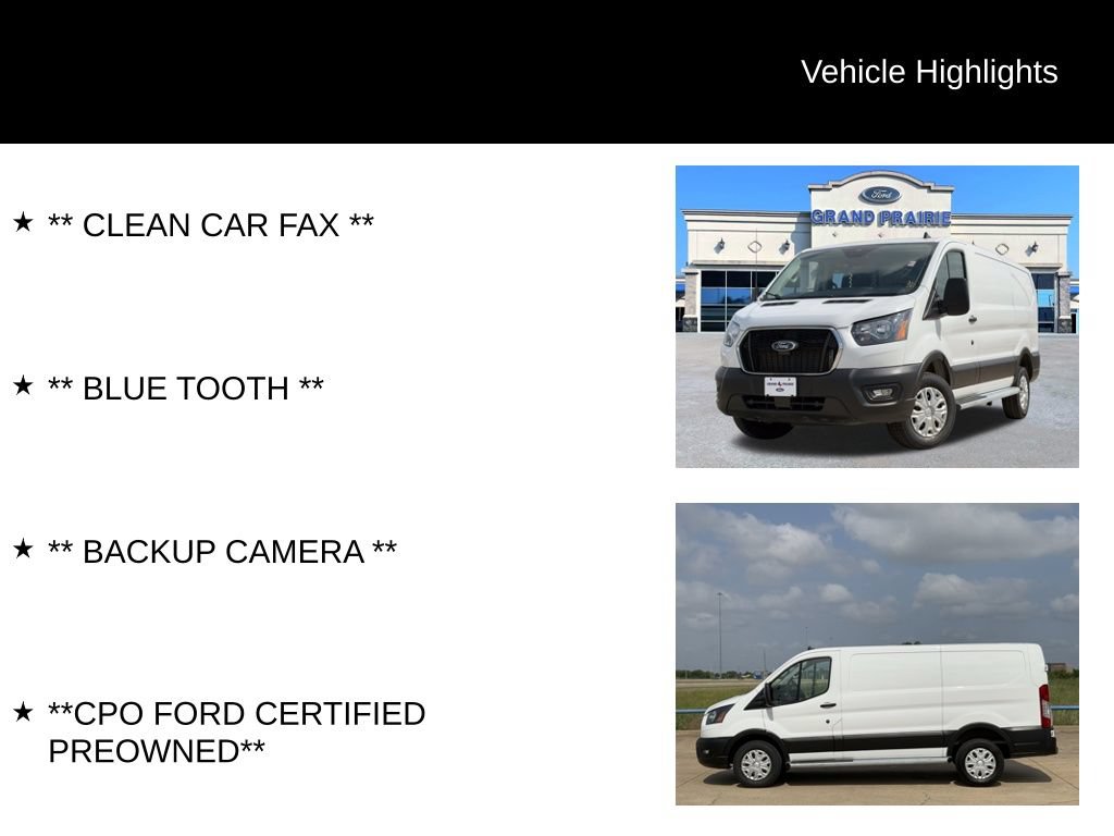Certified 2024 Ford Transit 250 Low Roof w/ Exterior Upgrade Package RWD image 4