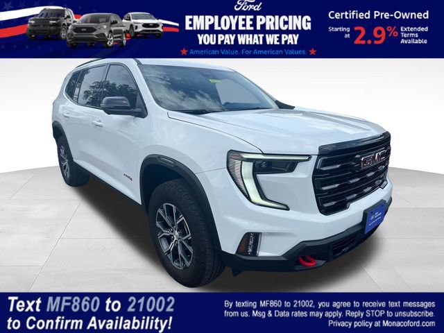 Used 2025 GMC Acadia AT4 AWD/4WD image 1