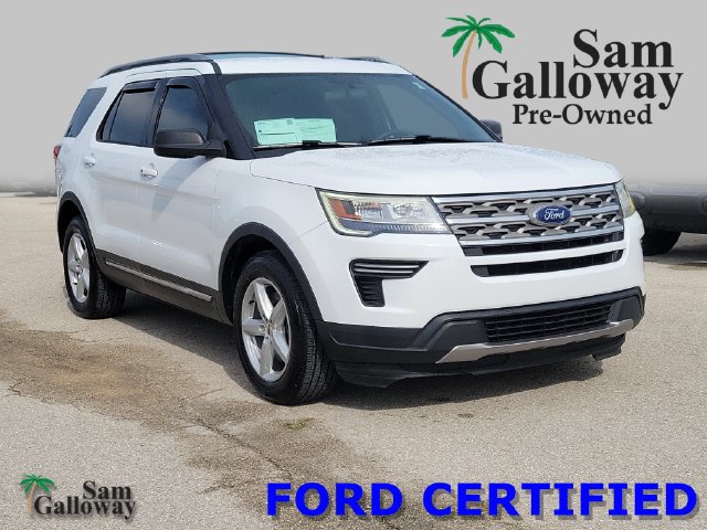 Certified 2018 Ford Explorer XLT