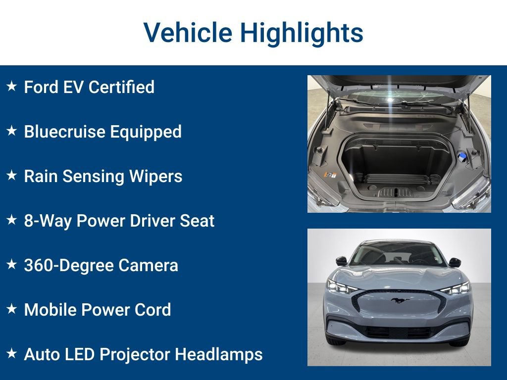 Certified 2024 Ford Mustang Mach-E Select AWD/4WD image 3