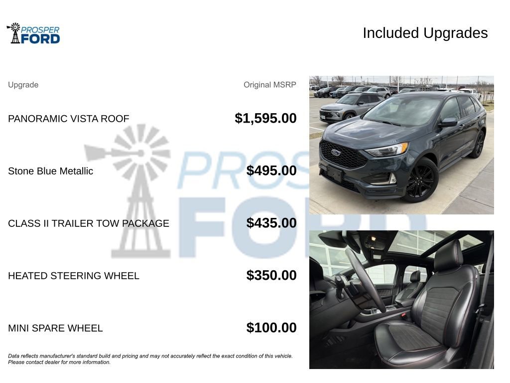 Certified 2023 Ford Edge ST-Line w/ Class II Trailer Tow Package image 3