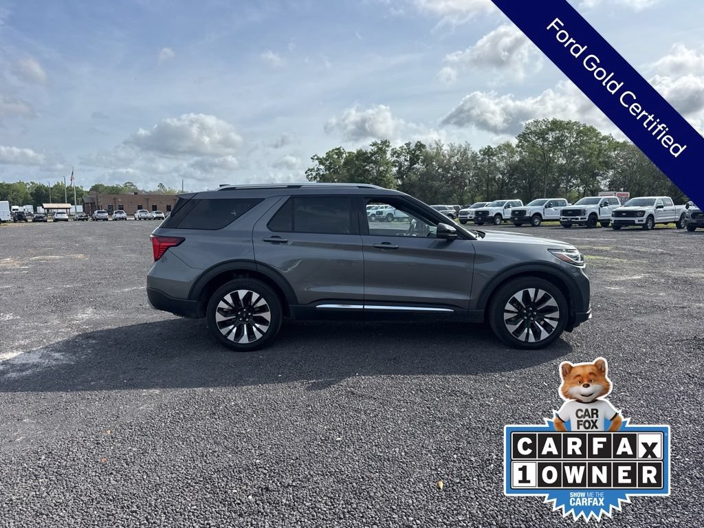 Certified 2025 Ford Explorer Platinum w/ LUX Leather Package AWD/4WD image 8