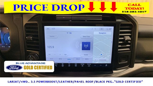 Certified 2025 Ford F150 Lariat w/ Equipment Group 502A High image 42