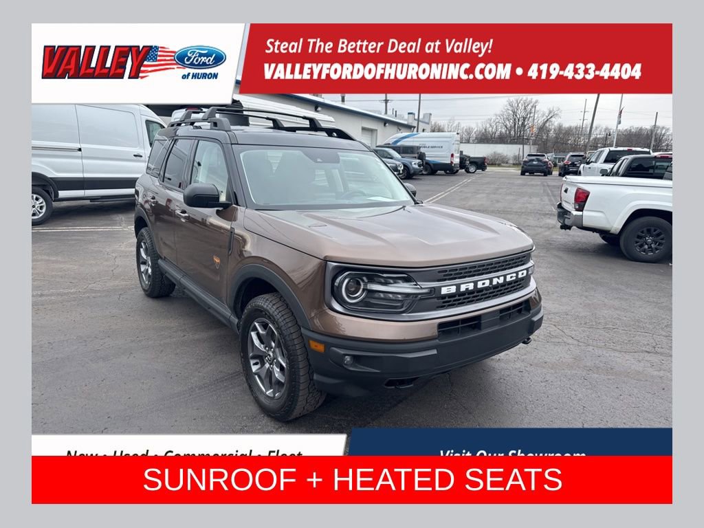 Certified 2022 Ford Bronco Sport Badlands w/ Premium Package