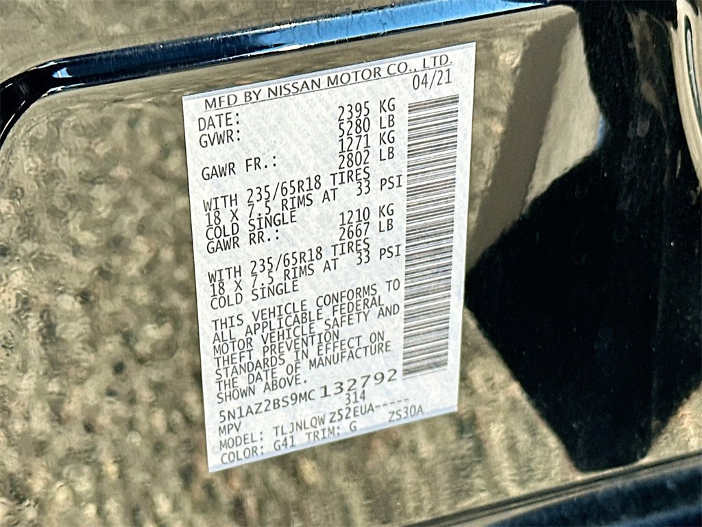 Used 2021 Nissan Murano SV image 27