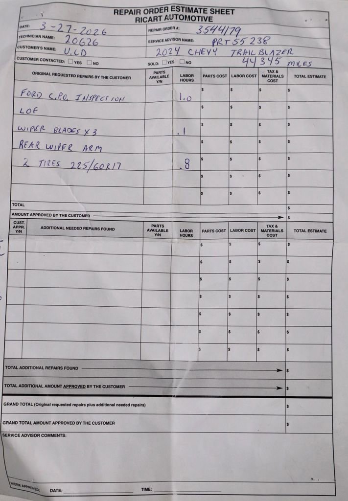 Used 2024 Chevrolet TrailBlazer LT image 11