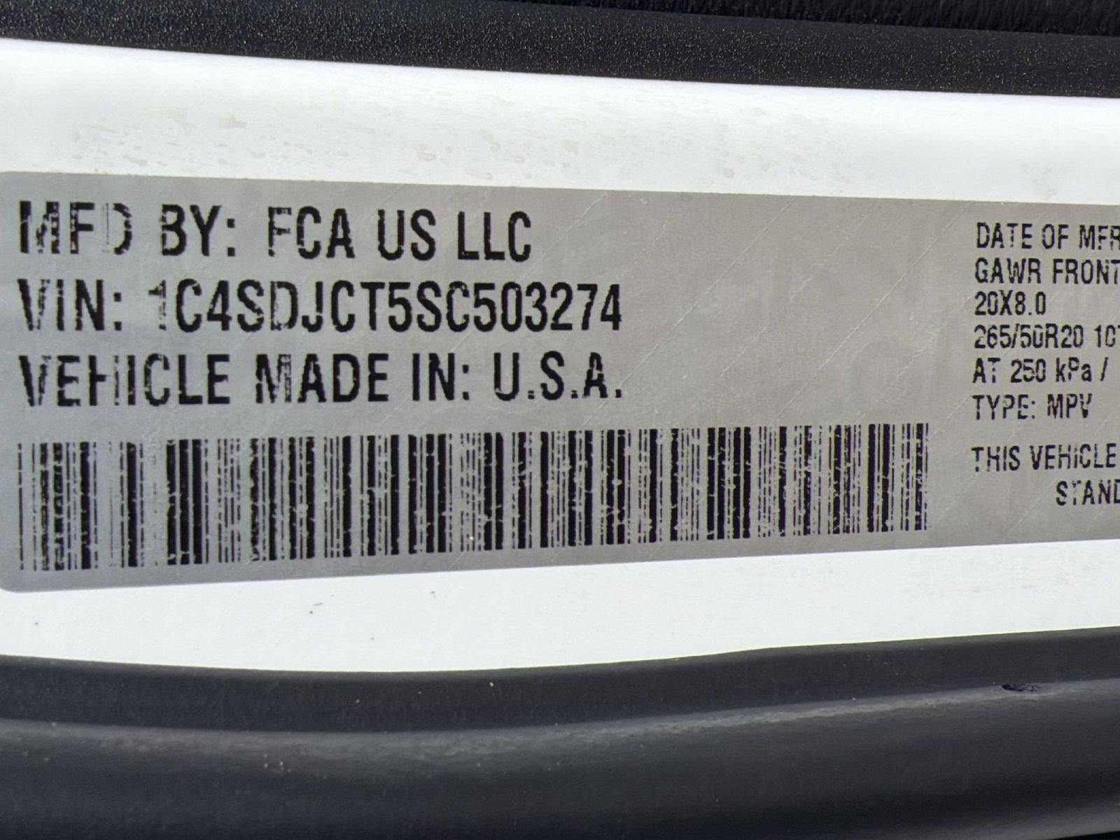 Used 2025 Dodge Durango R/T AWD/4WD image 25