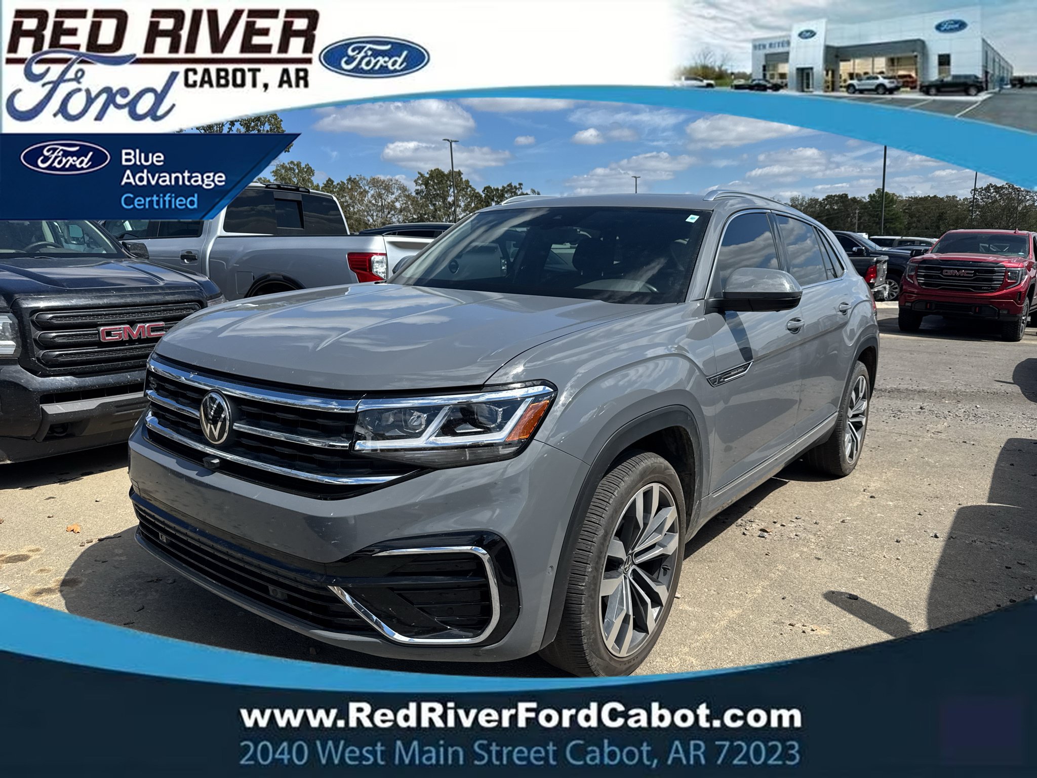 Used 2023 Volkswagen Atlas Cross Sport SEL Premium R-Line AWD/4WD image 1