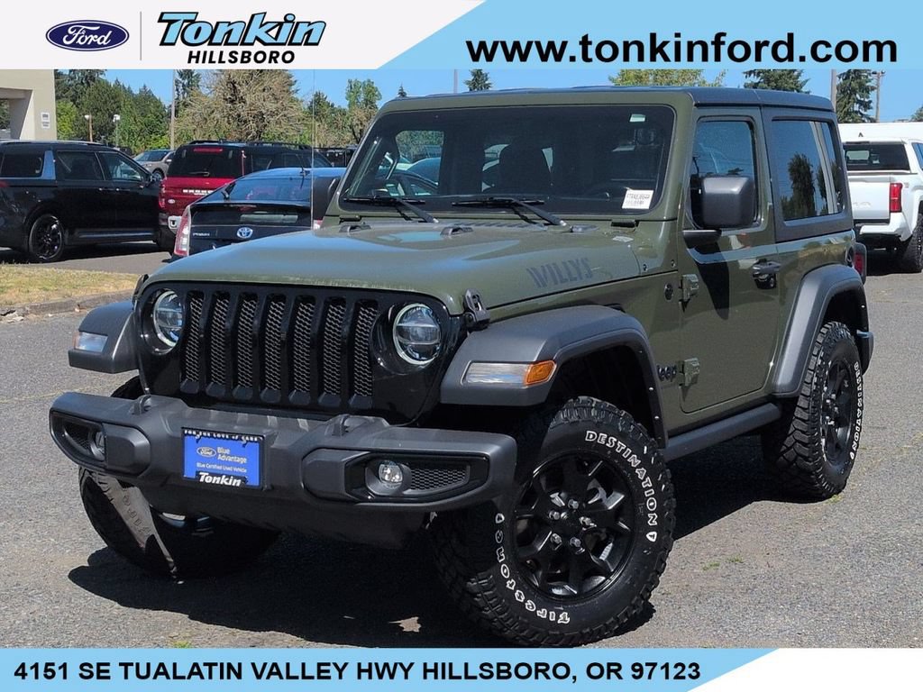 Used 2021 Jeep Wrangler Sport AWD/4WD image 1