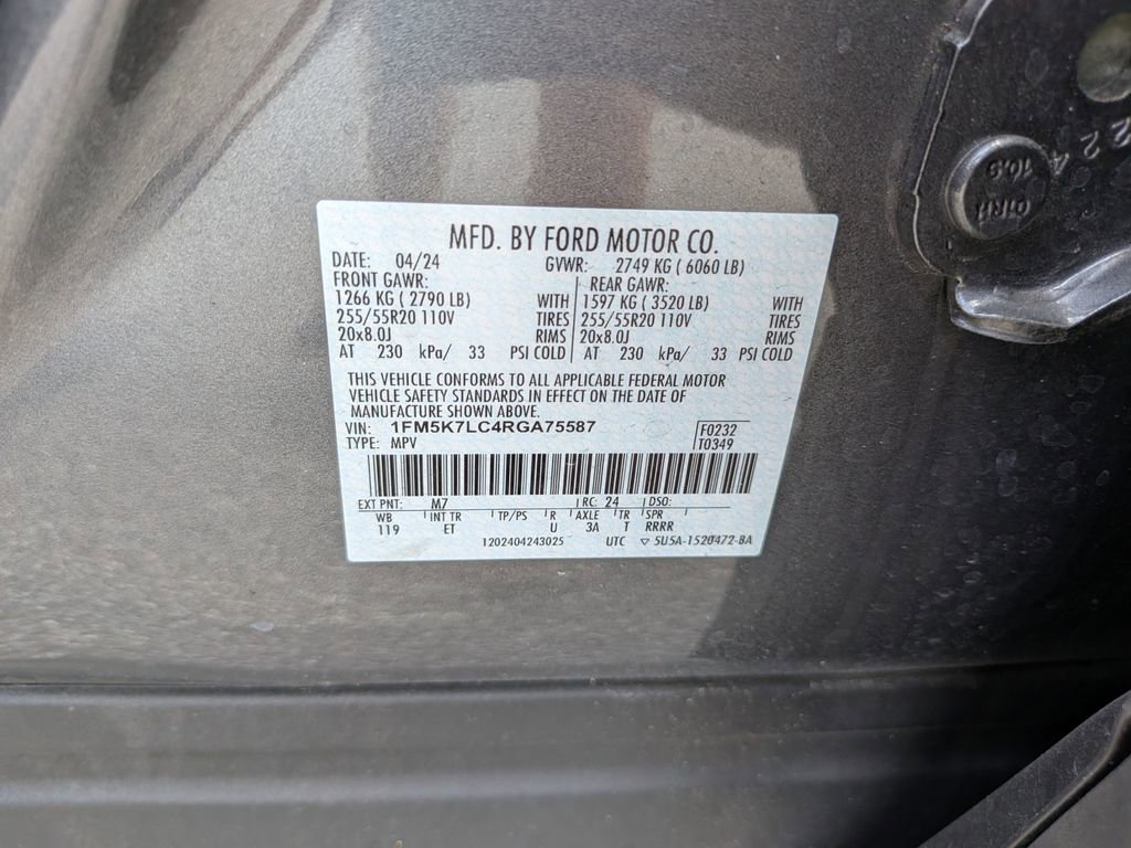Certified 2024 Ford Explorer King Ranch w/ Technology Package RWD image 34