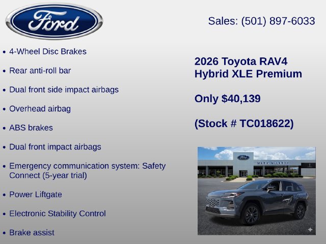 Used 2026 Toyota RAV4 XLE Premium AWD/4WD image 18