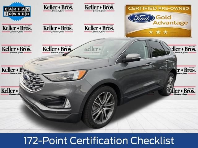 Certified 2024 Ford Edge Titanium w/ Equipment Group 301A AWD/4WD image 3