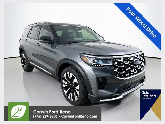 Certified 2025 Ford Explorer Platinum w/ LUX Leather Package image 1