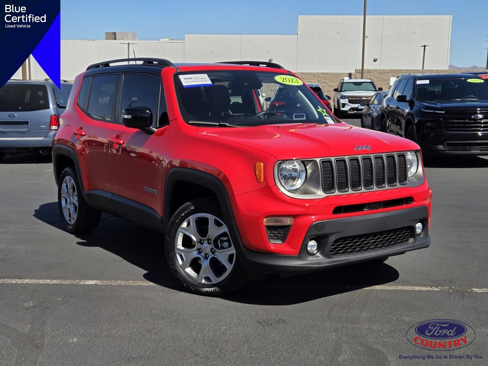 Used 2023 Jeep Renegade Limited w/ Sun/Sound Group
