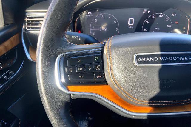 Used 2022 Jeep Grand Wagoneer Series III w/ Rear Seat Video Group 1 image 23