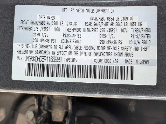 Used 2024 MAZDA CX-90 3.3 Turbo w/ Premium Package image 38