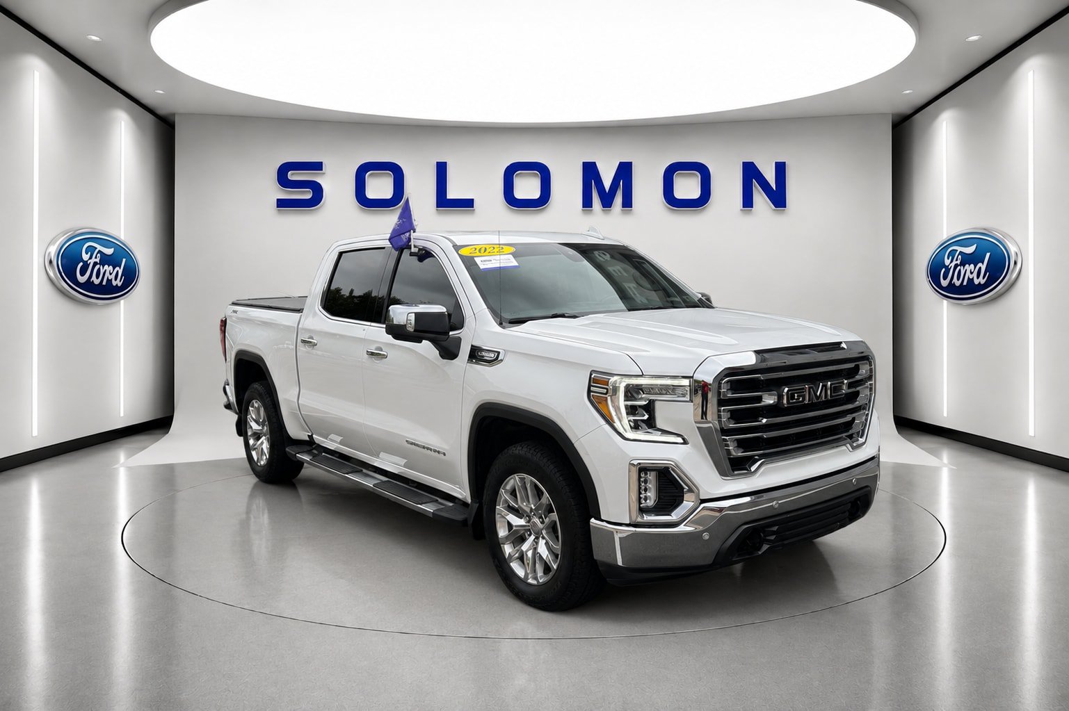 Used 2022 GMC Sierra 1500 SLT w/ SLT Premium Plus Package AWD/4WD image 8