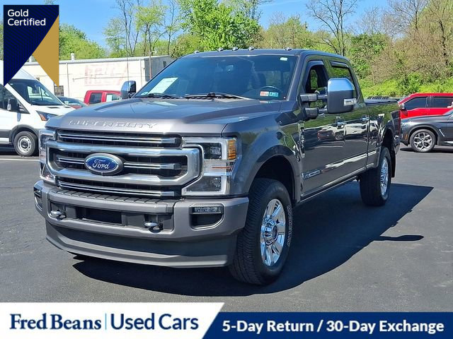 Certified 2021 Ford F250 Platinum w/ FX4 Off-Road Package AWD/4WD image 1