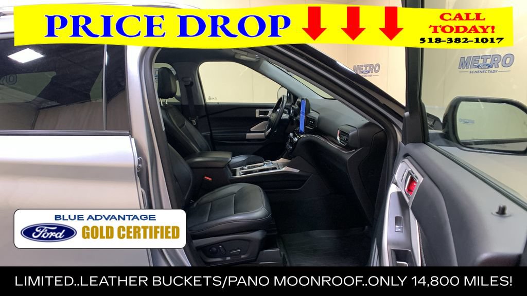 Certified 2024 Ford Explorer Limited w/ Limited Technology Package AWD/4WD image 11