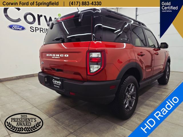 Certified 2023 Ford Bronco Sport Badlands w/ Premium Package AWD/4WD image 7