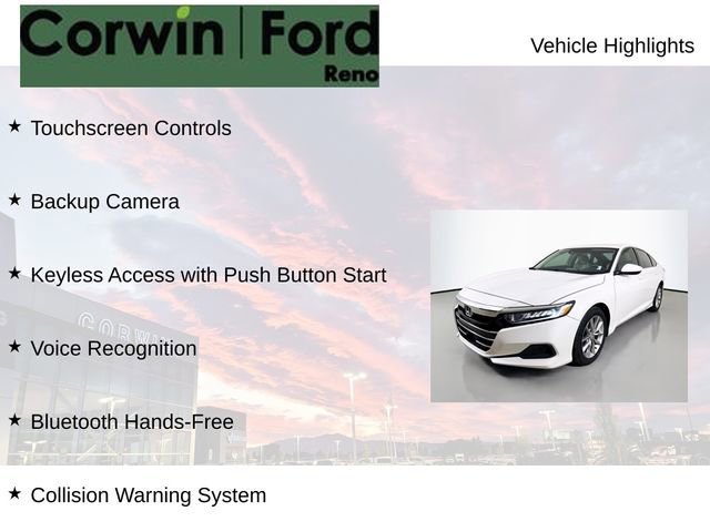 Used 2021 Honda Accord LX image 2