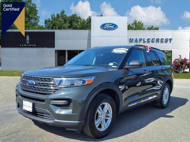 Certified 2022 Ford Explorer XLT w/ Class IV Trailer Tow Package image 1