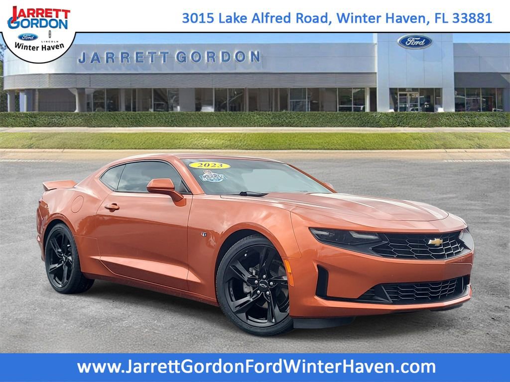 Used 2023 Chevrolet Camaro LT w/ Technology Package RWD image 1