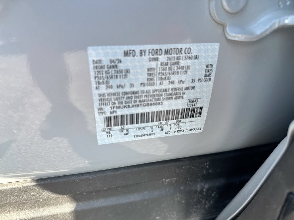 Certified 2026 Ford Explorer Tremor AWD/4WD image 29