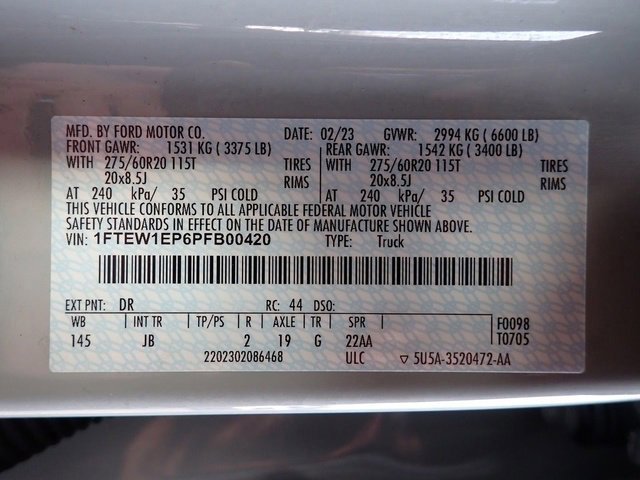 Certified 2023 Ford F150 XL w/ STX Appearance Package image 22