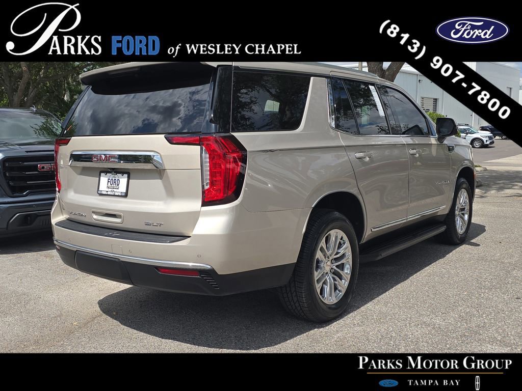 Used 2021 GMC Yukon SLT w/ SLT Luxury Plus Package AWD/4WD image 3