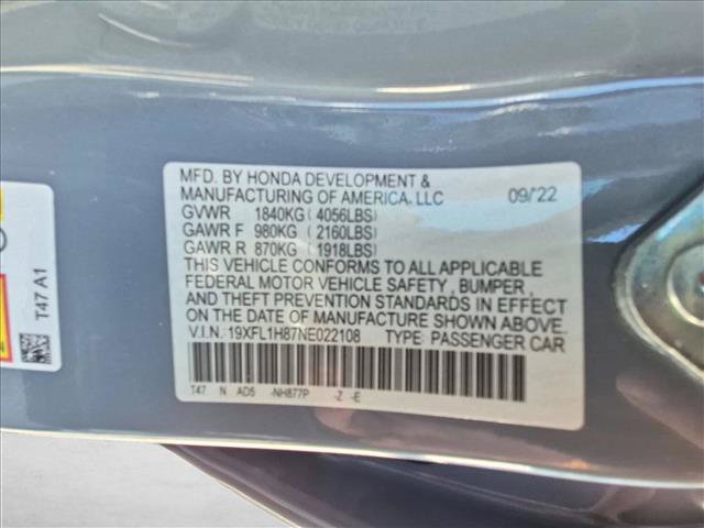Used 2022 Honda Civic Sport Touring image 24
