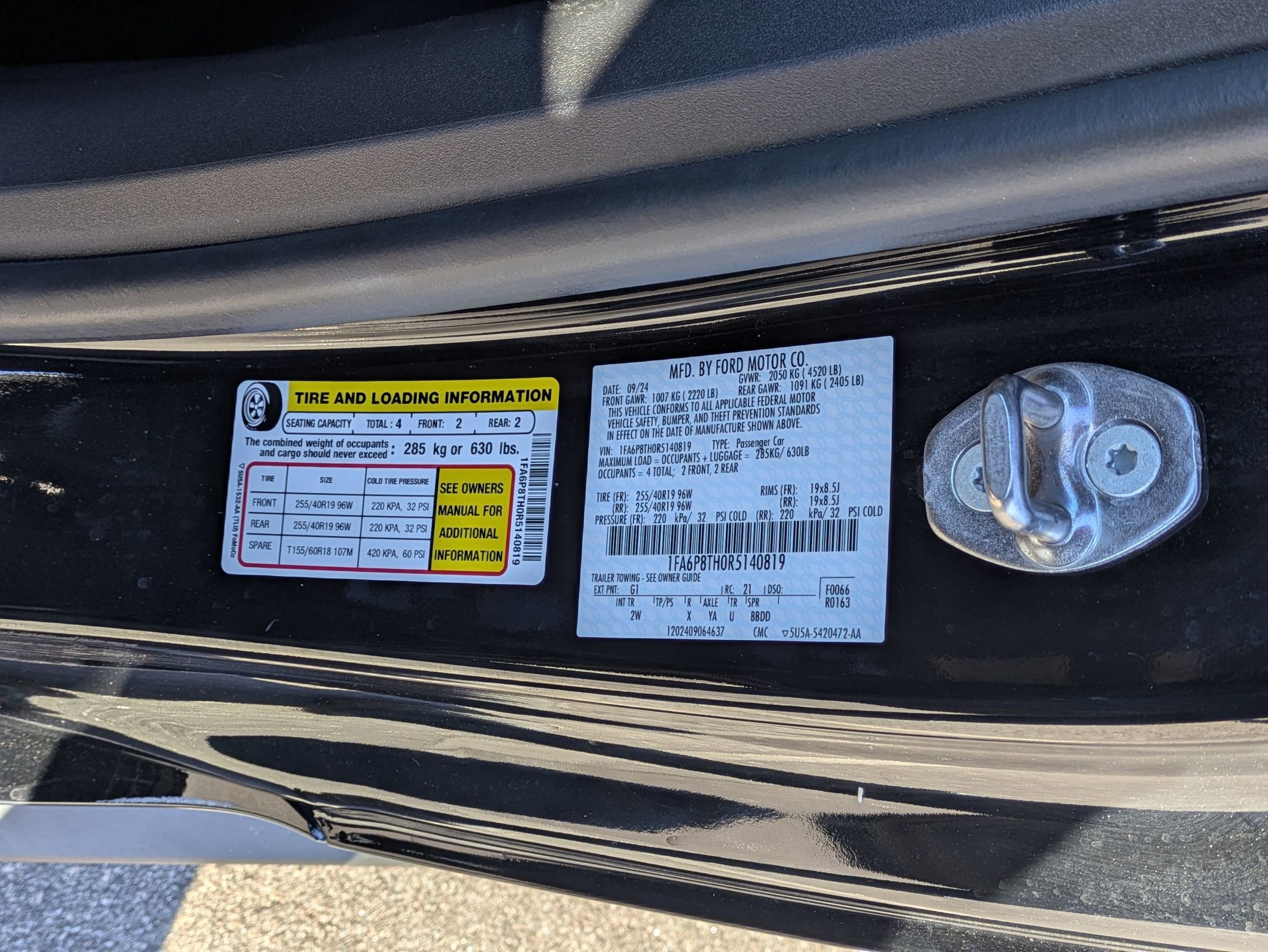 Certified 2024 Ford Mustang Coupe image 37