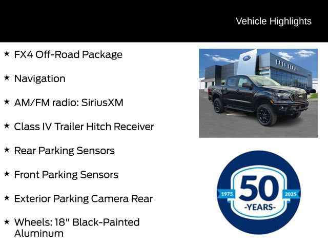 Certified 2023 Ford Ranger XLT w/ Equipment Group 302A High image 11