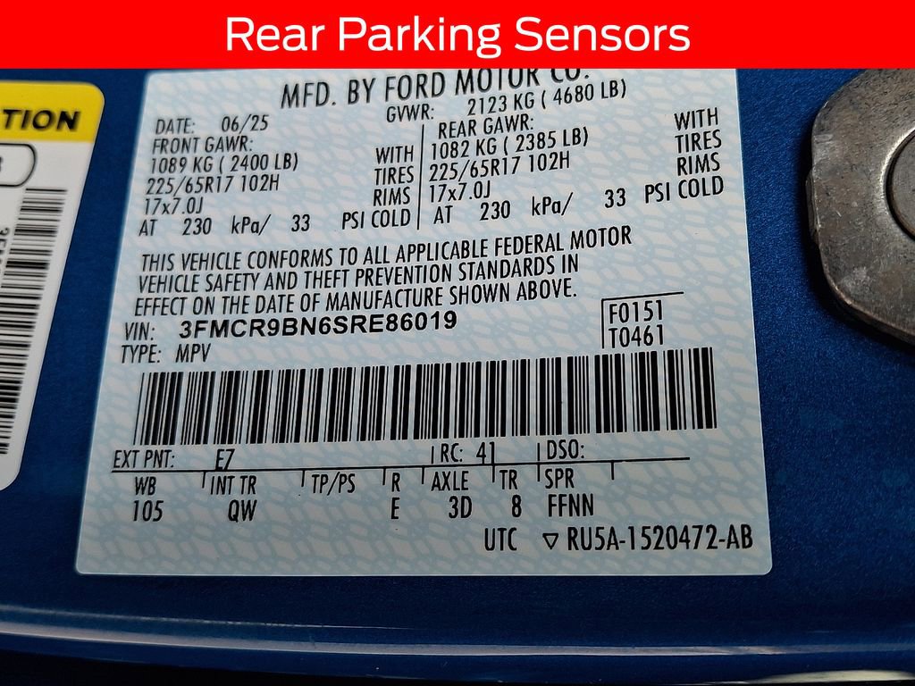 Certified 2025 Ford Bronco Sport Big Bend w/ Convenience Package image 27