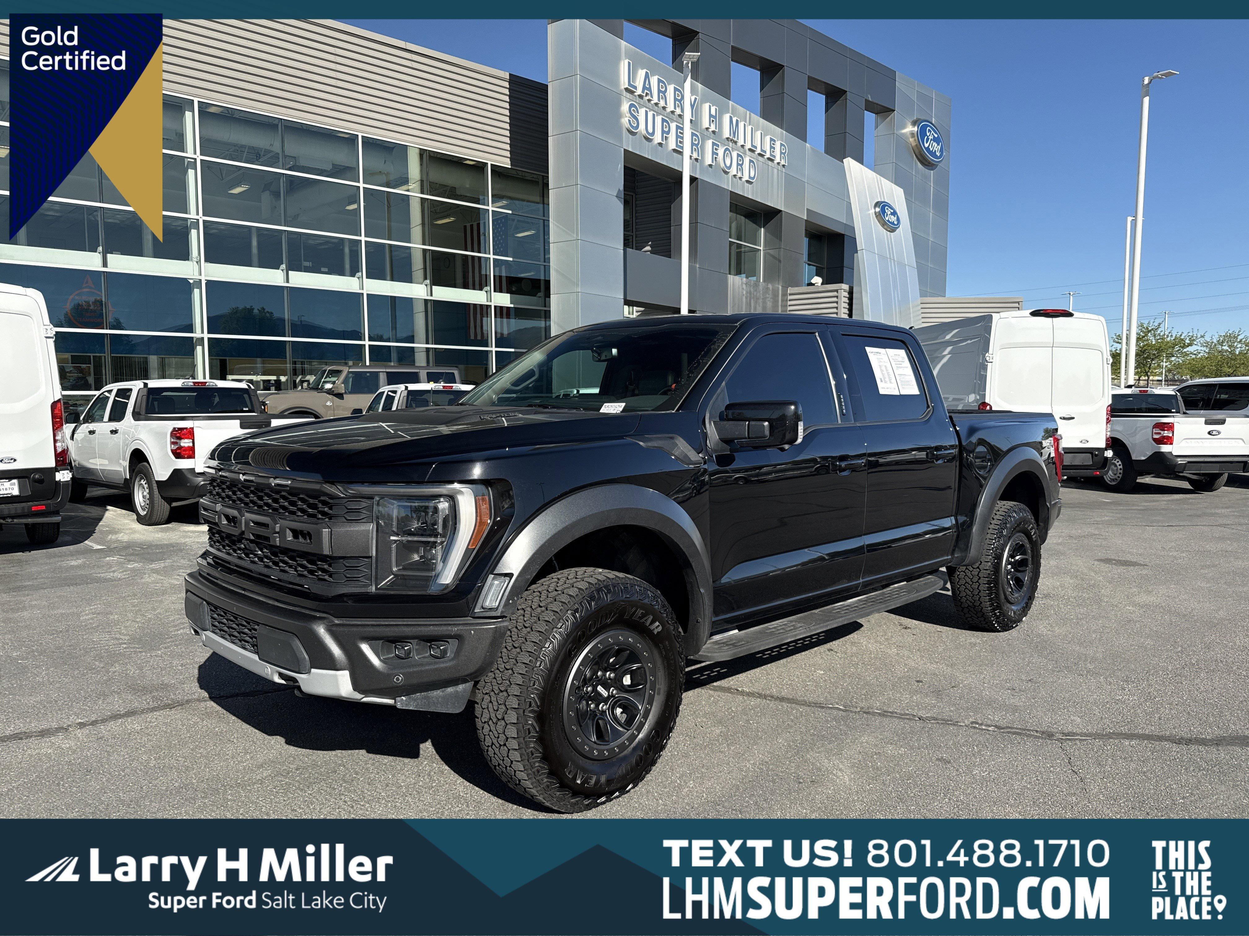 Certified 2022 Ford F150 Raptor w/ Equipment Group 801A High