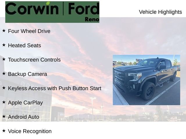 Used 2021 GMC Sierra 1500 Elevation w/ LPO, Elevation Black Package AWD/4WD image 8