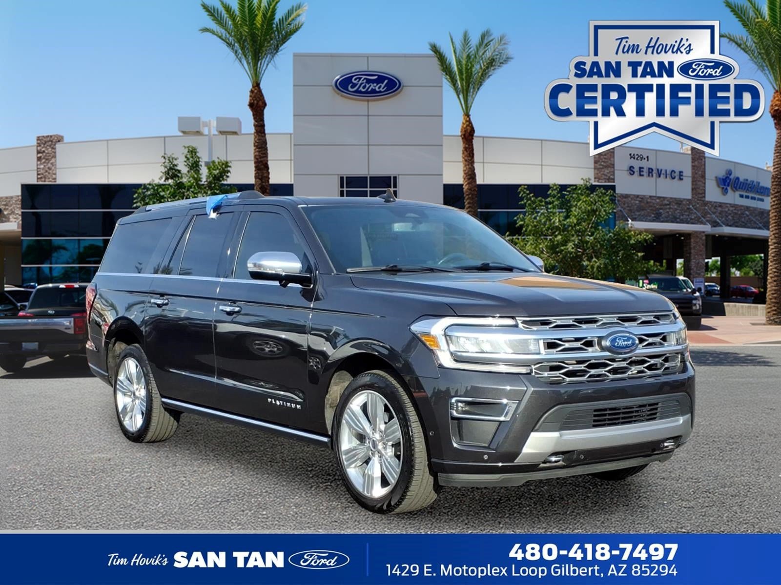Certified 2024 Ford Expedition Max Platinum