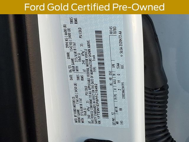 Certified 2023 Ford F150 XLT w/ Equipment Group 302A High image 34
