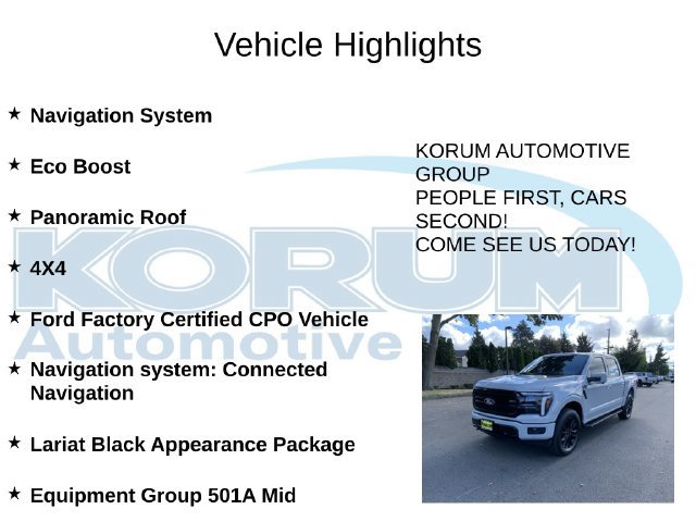 Certified 2026 Ford F150 Lariat AWD/4WD image 4
