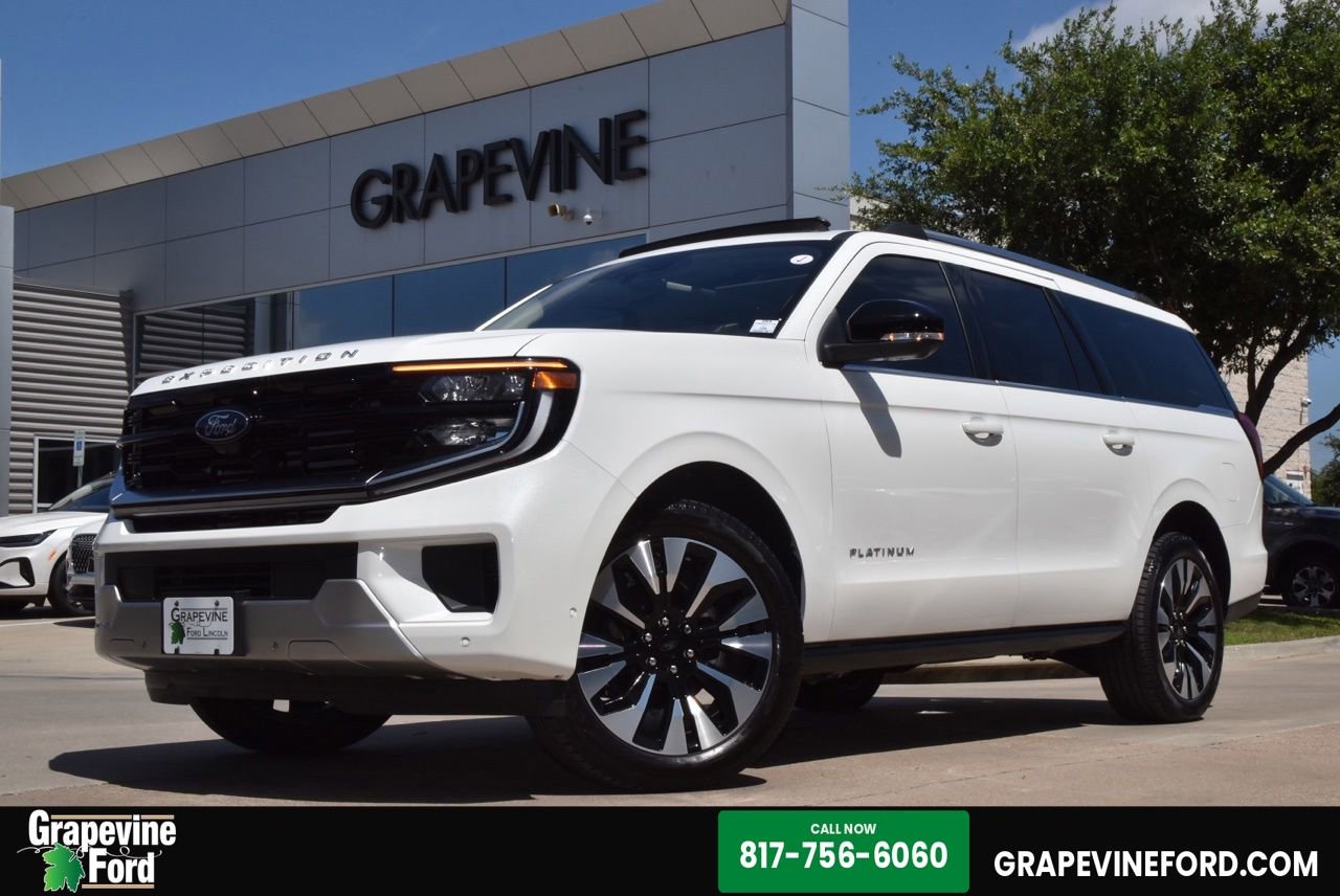 Certified 2025 Ford Expedition Max Platinum w/ Driver's Package