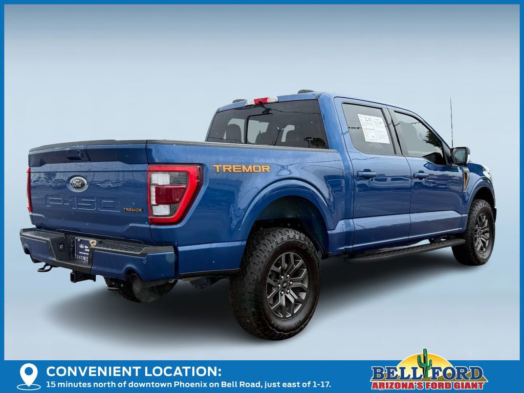 Certified 2022 Ford F150 Tremor w/ Equipment Group 402A High image 3
