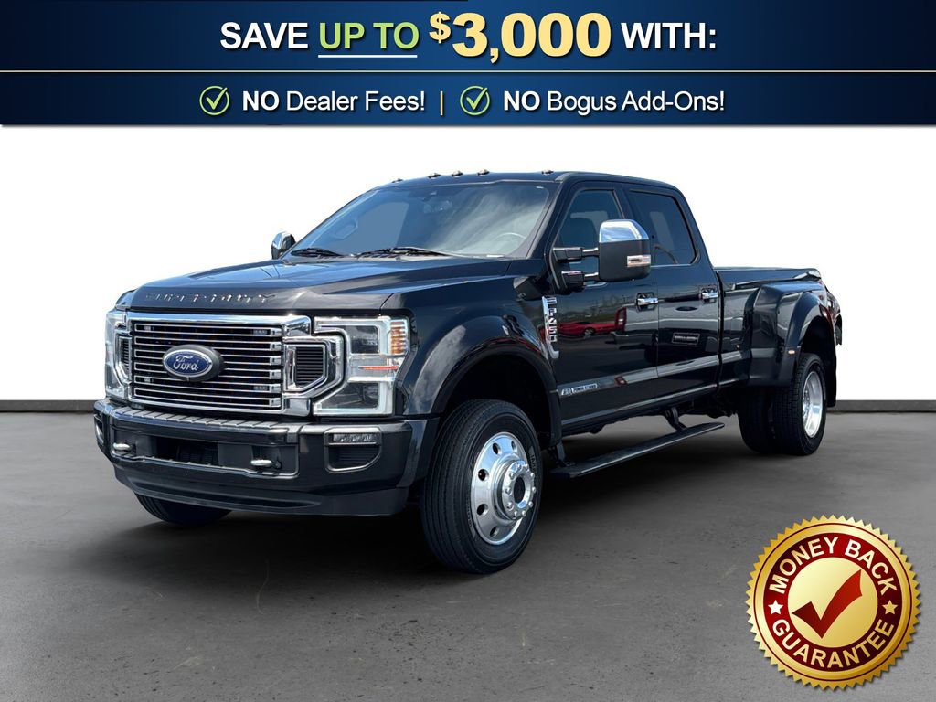 Certified 2020 Ford F450 Platinum w/ FX4 Off-Road Package AWD/4WD image 1
