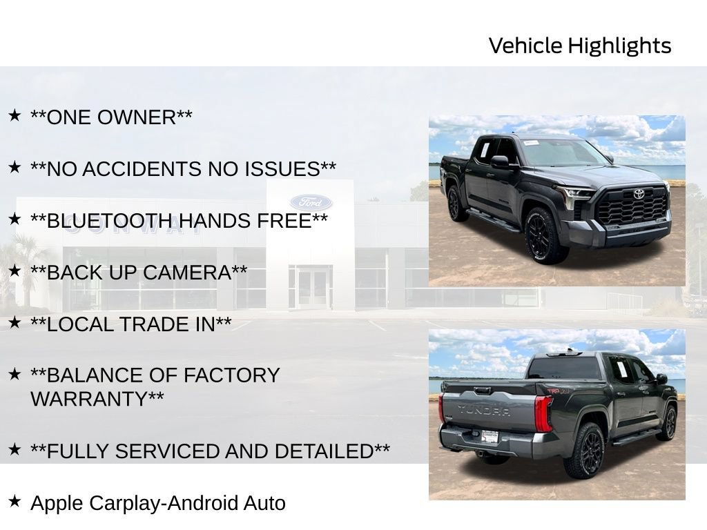 Used 2024 Toyota Tundra SR5 w/ TRD Sport Package AWD/4WD image 6