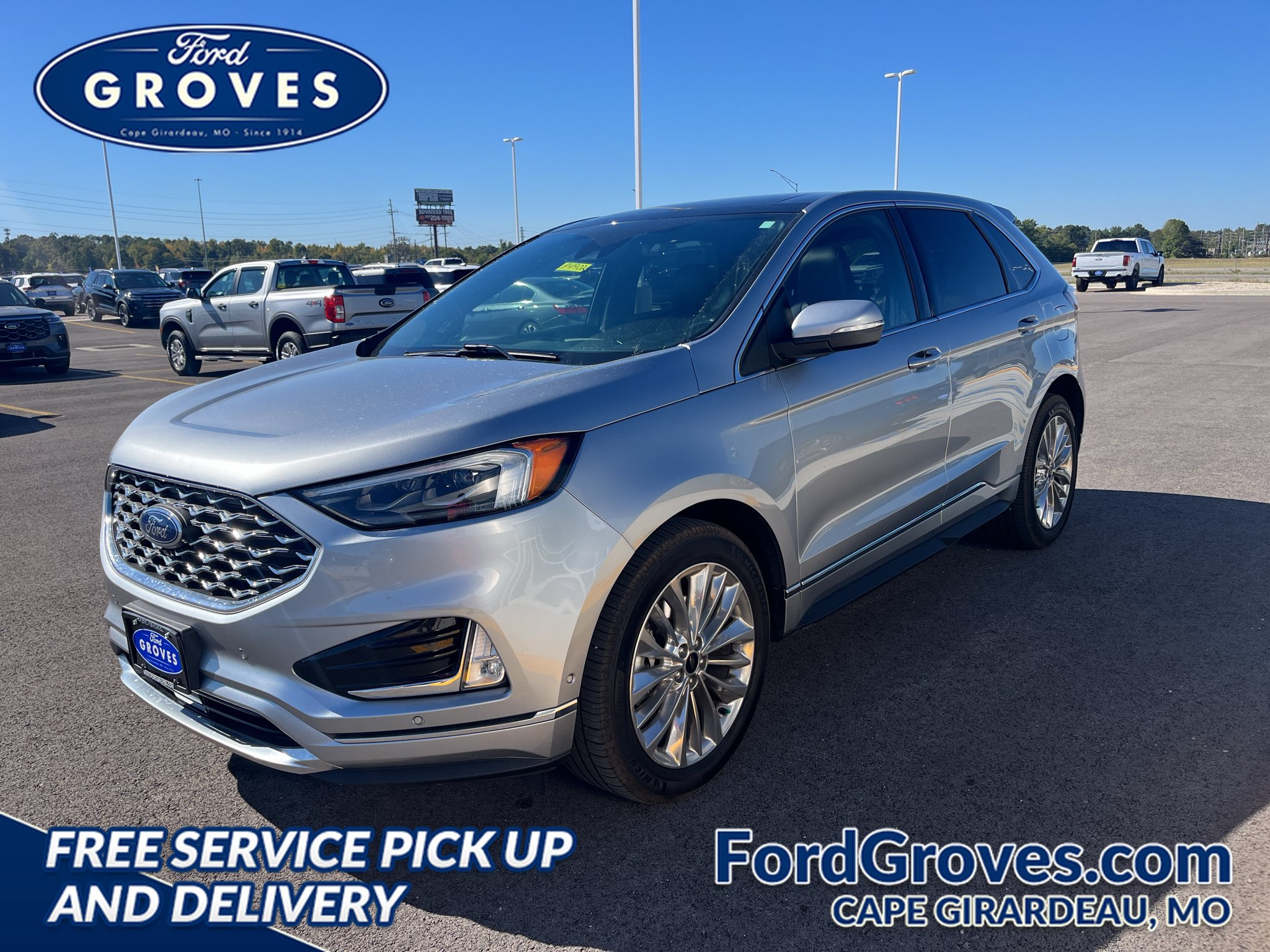 Certified 2020 Ford Edge Titanium w/ Equipment Group 301A