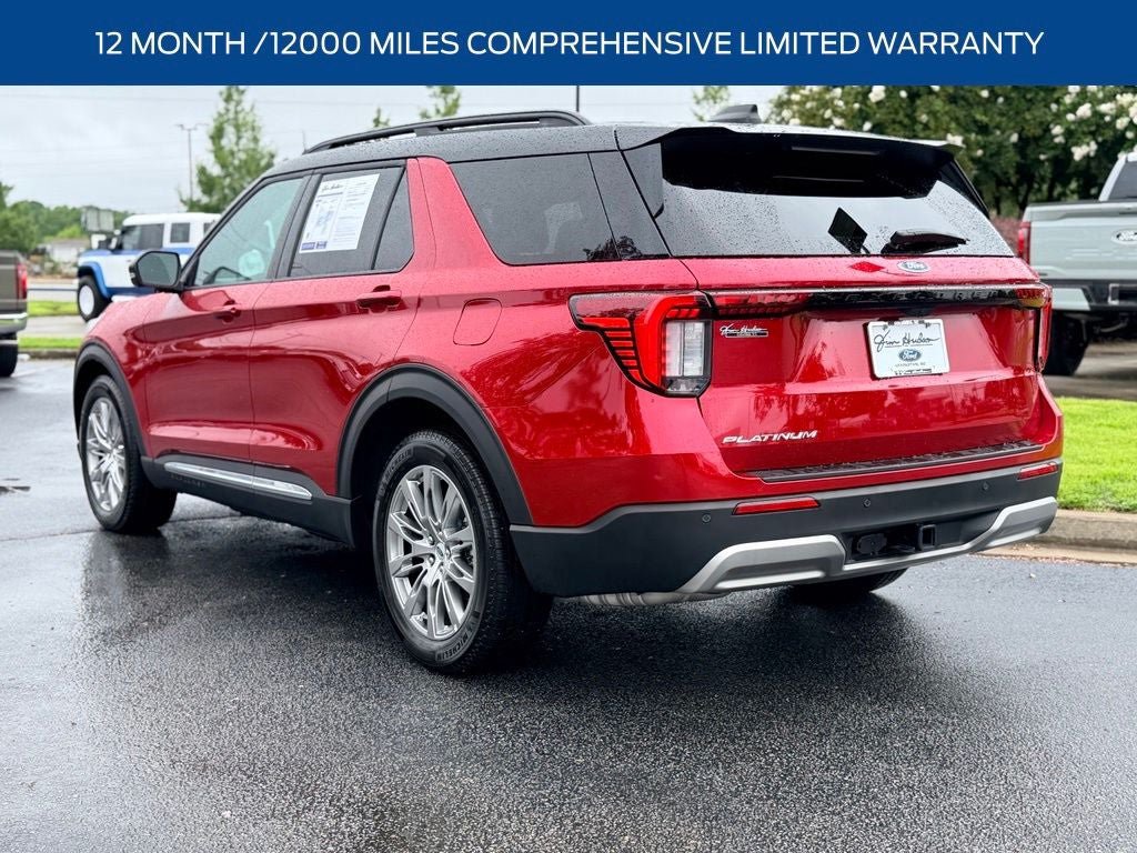 Certified 2025 Ford Explorer Platinum RWD image 5