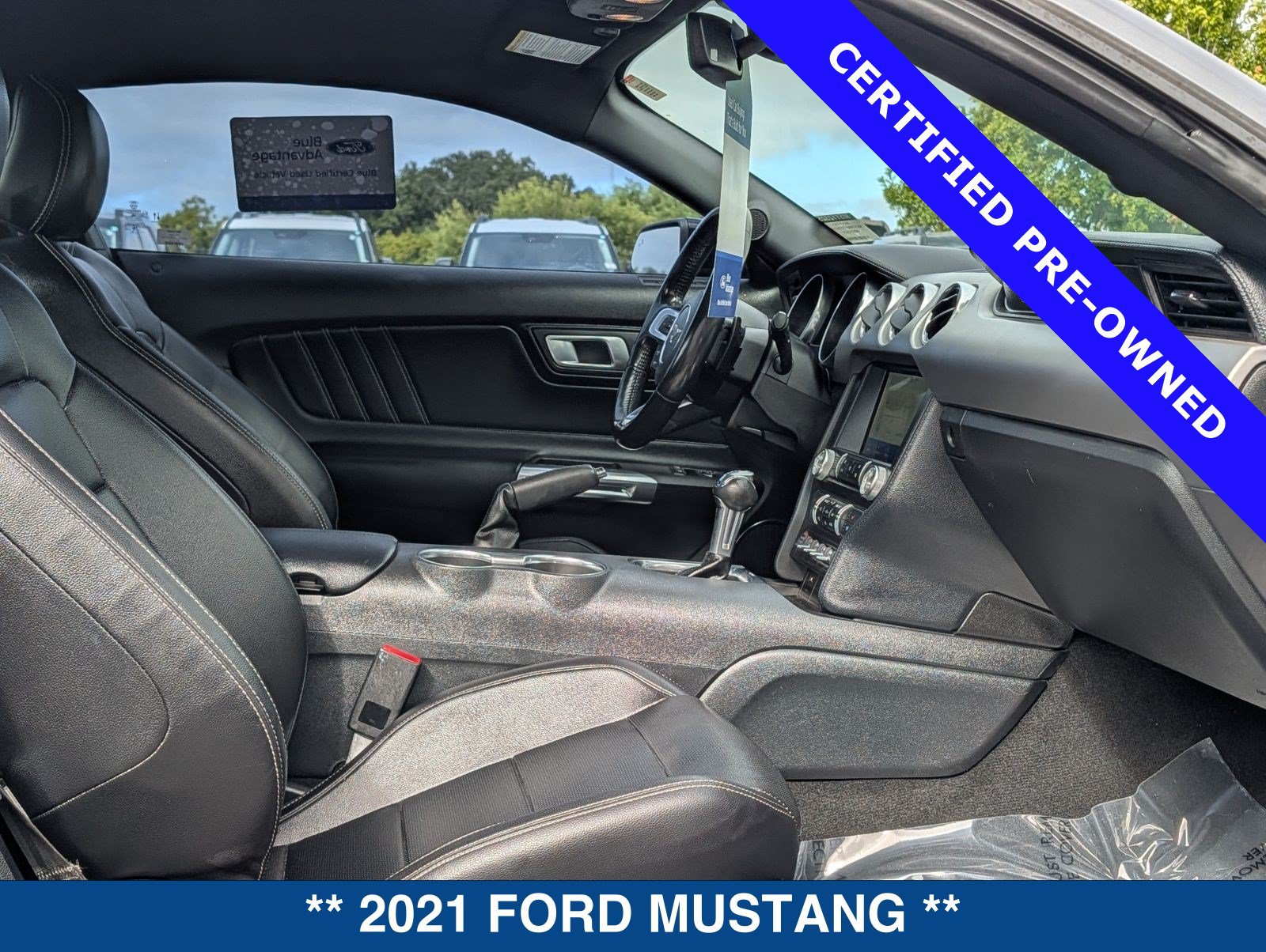 Certified 2021 Ford Mustang Premium w/ Black Accent Package RWD image 14