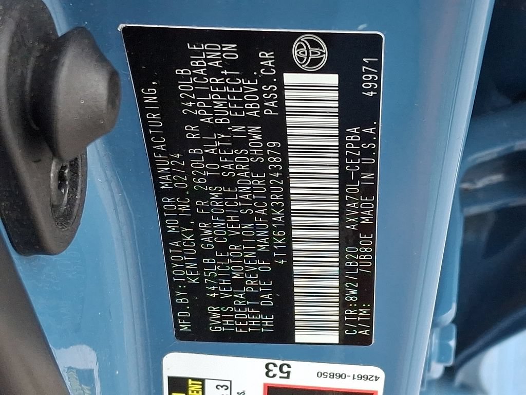 Used 2024 Toyota Camry XSE FWD image 27