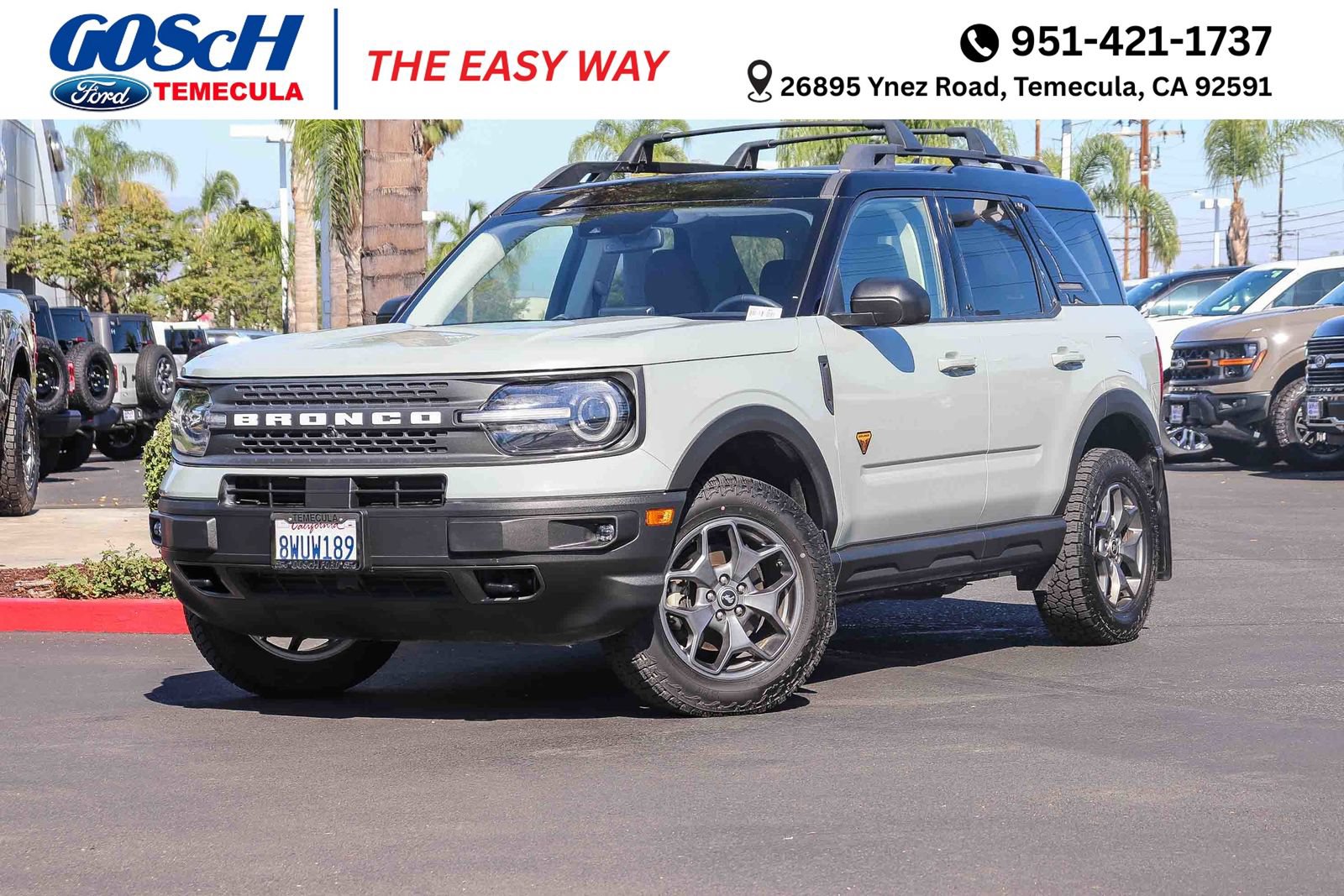 Certified 2021 Ford Bronco Sport Badlands w/ Badlands Package